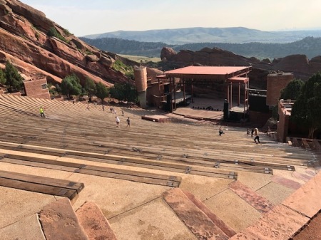 Running the stairs at Red Rock