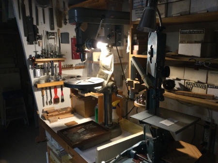 Drill press & cutoff saw