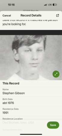 Stephen Gibson's Classmates profile album