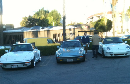 Porsche Run in the early morning