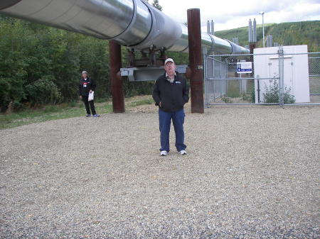 Dredge  #8 at the Alaskan Oil Pipe Line 