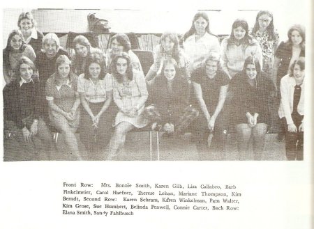 Sonia Malloni's album, Diamond Oaks Voc 1975 Class Pictures