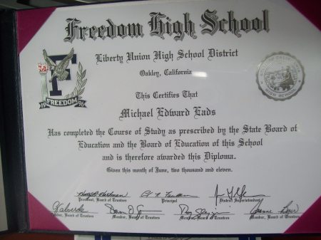 mike's Diploma