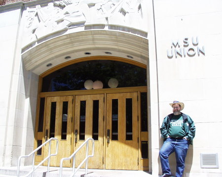 Fred at Michigan State in 1999