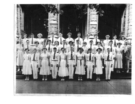 Gloria Perry's album, Columbia Graduating Classes