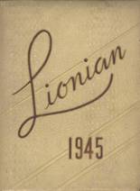 Lincoln High School 1945 yearbook cover photo
