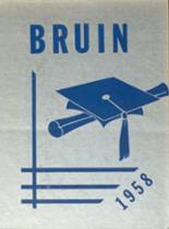 1958 Mahanoy Joint High School Yearbook from Herndon, Pennsylvania cover image