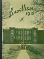 Lowell High School 1941 yearbook cover photo