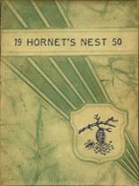 Hooks High School 1950 yearbook cover photo