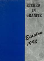 1992 Elbert County High School Yearbook from Elberton, Georgia cover image