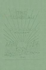 1945 Hollis School Yearbook from Hollis center, Maine cover image