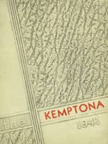 Kempton-Cabery Community High School 1941 yearbook cover photo
