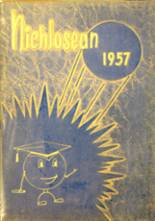 Nicholas County High School 1957 yearbook cover photo