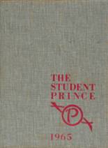 Princeton High School 1965 yearbook cover photo