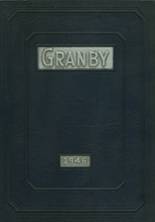 Granby High School 1946 yearbook cover photo