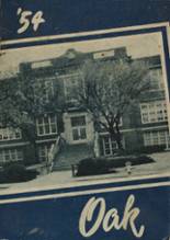 Adamson High School 1954 yearbook cover photo