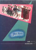 1989 Handley High School Yearbook from Winchester, Virginia cover image