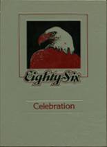 Jordan-Elbridge High School 1986 yearbook cover photo