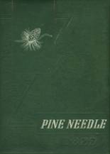 Pine Level High School 1957 yearbook cover photo