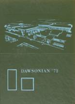 Dawson County High School 1971 yearbook cover photo