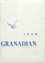 Granada-Huntley High School 1959 yearbook cover photo