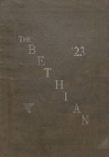 Bethesda High School 1923 yearbook cover photo