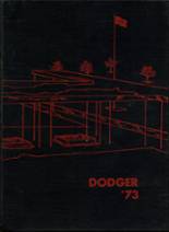 Ft. Dodge High School 1973 yearbook cover photo