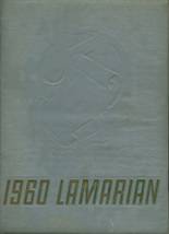 Laura Lamar High School 1960 yearbook cover photo