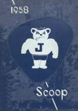 Jackson High School 1958 yearbook cover photo