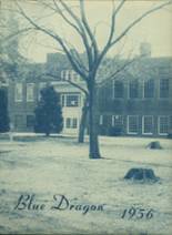 Halstead High School 1956 yearbook cover photo