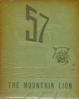 Mt. Moriah School 1957 yearbook cover photo