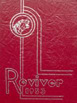 Somerset High School 1953 yearbook cover photo