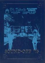 St. John's Military High School 1975 yearbook cover photo
