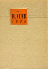 Olney Township High School 1938 yearbook cover photo