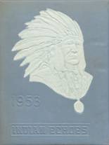 Pawnee High School 1953 yearbook cover photo