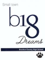 Bracken County High School 2018 yearbook cover photo