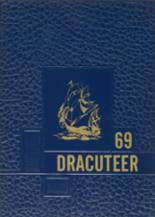 Dracut High School 1969 yearbook cover photo