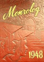 Monroe High School 1948 yearbook cover photo