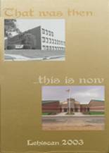 2003 Leetonia High School Yearbook from Leetonia, Ohio cover image