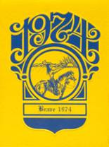 St. John Bosco High School 1974 yearbook cover photo