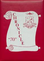 Coe-Brown Northwood Academy 1970 yearbook cover photo