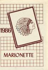 Marion County High School 1986 yearbook cover photo