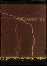 Thunderbird High School 1983 yearbook cover photo