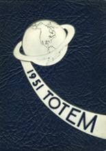 Portland High School 1951 yearbook cover photo