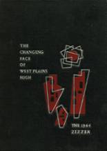 West Plains High School 1964 yearbook cover photo