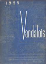 Vandalia Community High School 1955 yearbook cover photo
