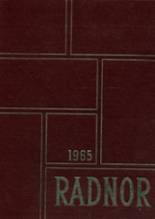 Radnor High School 1965 yearbook cover photo