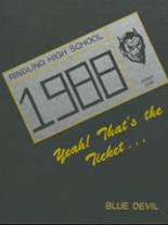 Ringling High School 1988 yearbook cover photo