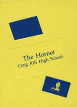 Craig High School 1986 yearbook cover photo