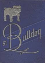 Alliance High School 1951 yearbook cover photo